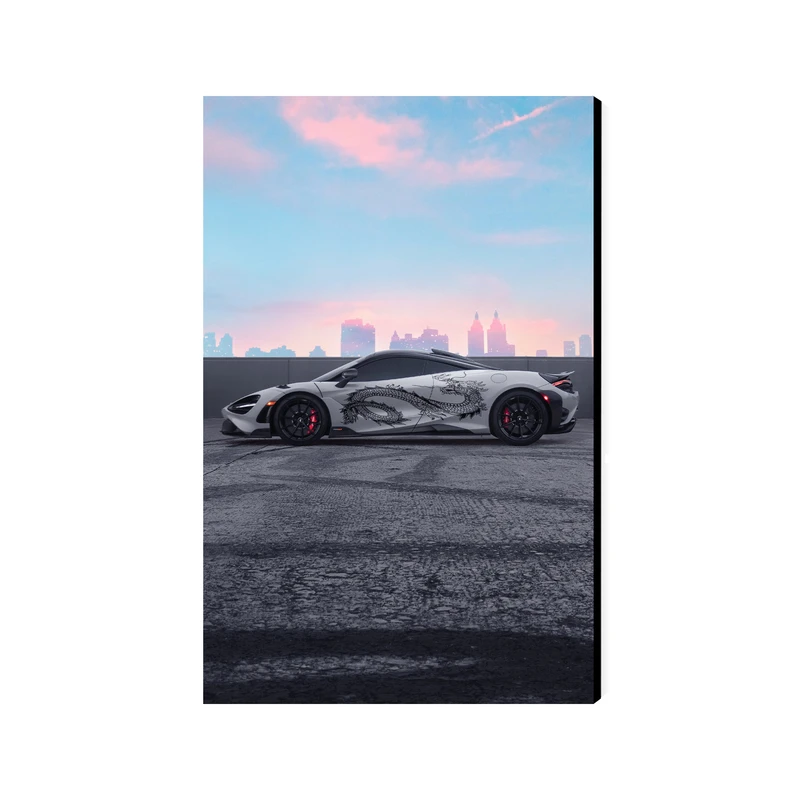 تابلو شاسی عرش مدل فانتزی ماشین اسپرت کد As5092