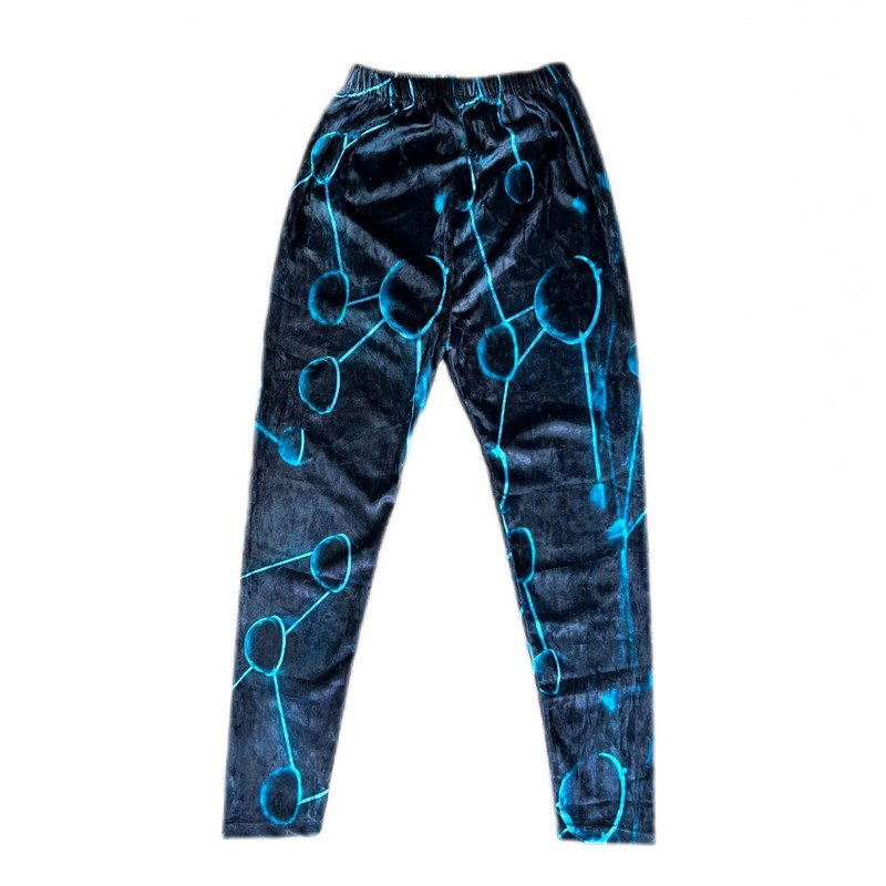 ست بلوز و شلوار زنانه مدل مخمل کهکشانی