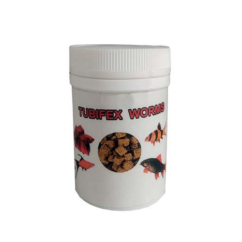 غذای ماهی مدل کرم توبیفیکس شارک فود وزن 30 گرم بسته 40 عددی