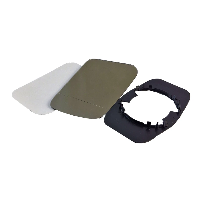 شیشه آینه جانبی چپ اتحاد طلایی آسیا مدل P1-CHASBL کد 10111109 مناسب برای پراید مجموعه 3 عددی