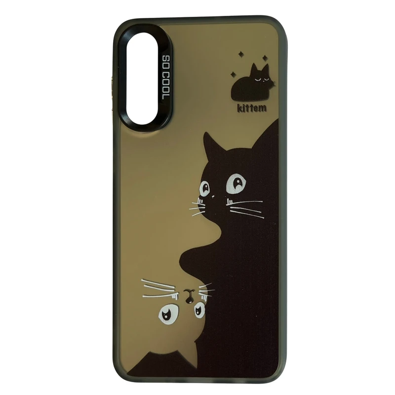 کاور مدل So Cool طرح گربه مناسب برای گوشی موبایل سامسونگ Galaxy A50