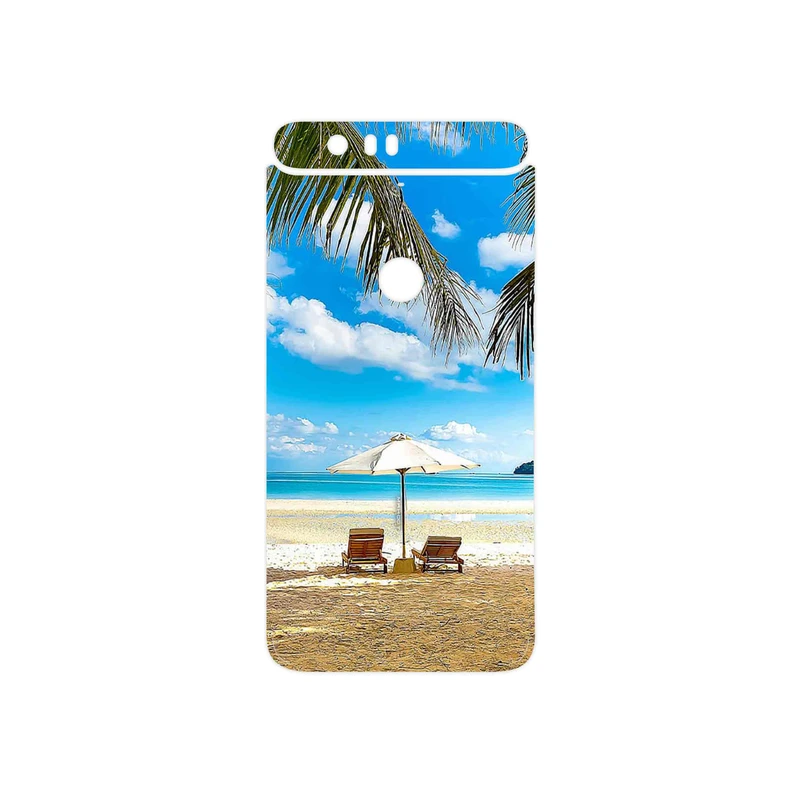 برچسب پوششی ماهوت مدل Beach مناسب برای گوشی موبایل گوگل Nexus 6P