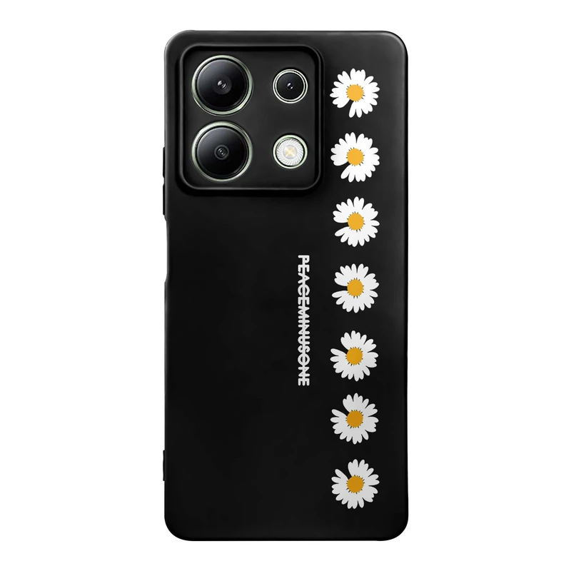 کاور قاب گارد طرح گل دخترانه کد s11358 مناسب برای گوشی موبایل شیائومی Redmi Note 13 4G