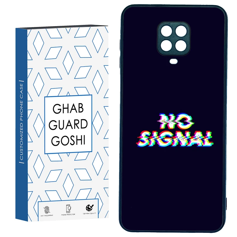 کاور قاب گارد گوشی طرح no signal کد TPU-193 مناسب برای گوشی موبایل شیائومی Redmi Note 9 pro / Note 9s