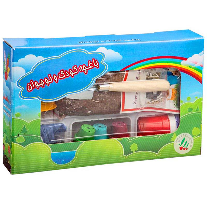 بازی آموزشی گیاه جوان مدل باغچه کودک و نوجوان