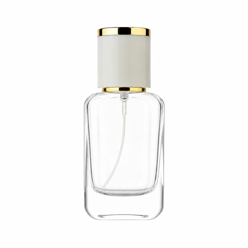 محفظه نگهدارنده عطر مدل شیشه ای سانتال کارمین ظرفیت 20 میلی‌لیتر