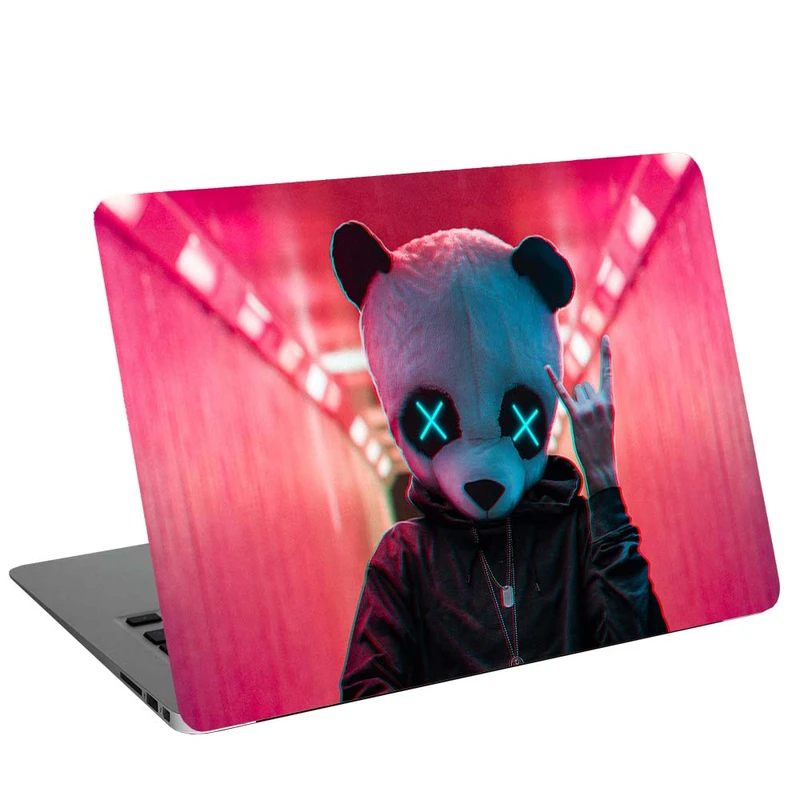 استیکر لپ تاپ مدل rockstar panda G-2137 مناسب برای لپ تاپ 15.6 اینچ