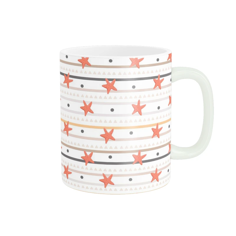 ماگ پاد آفرین طرح ستاره دریایی کد 5245