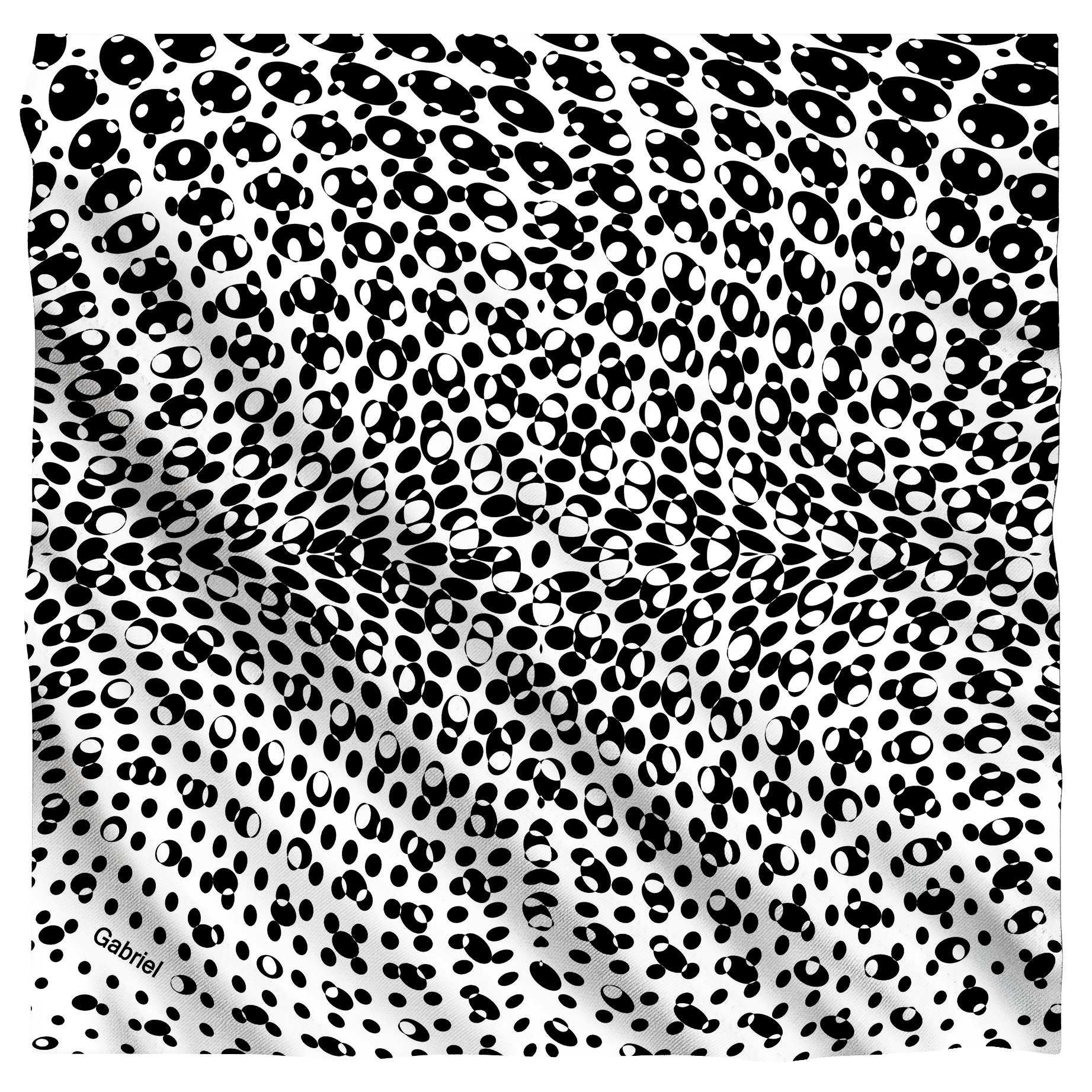 دستمال سر و گردن گابریل مدل دایره‌وار