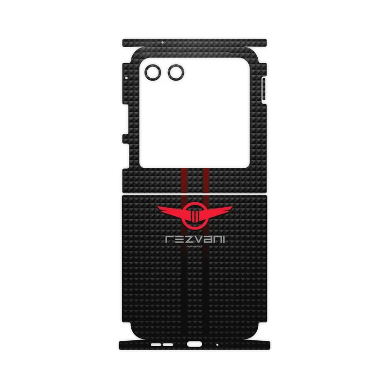 برچسب پوششی ماهوت مدل Rezvani Motors-FullSkin مناسب برای گوشی موبایل موتورولا Razr 40 Ultra