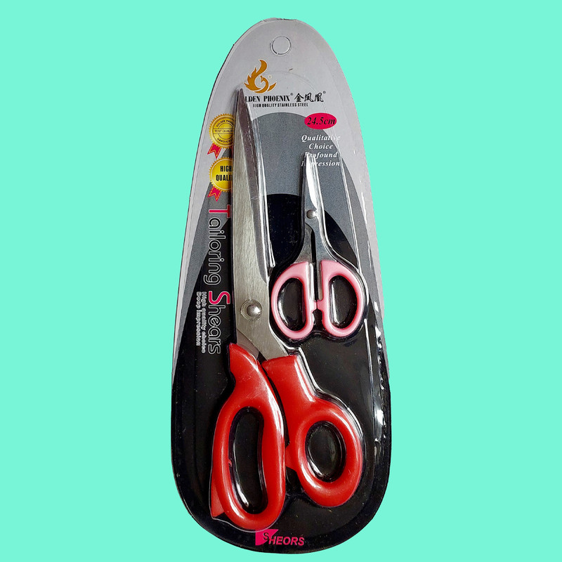 قیچی گلدن فونیکس مدل 1010+9210 مجموعه 2 عددی