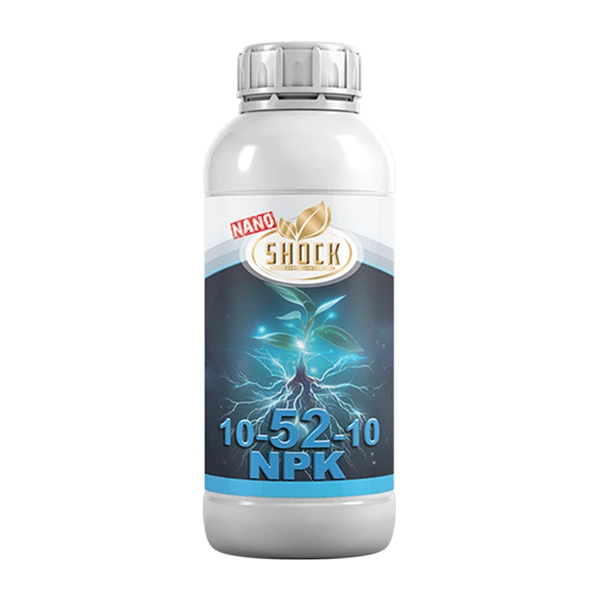 کود مایع فسفر بالا شوک مدل NPK-10-52-10 حجم یک لیتر