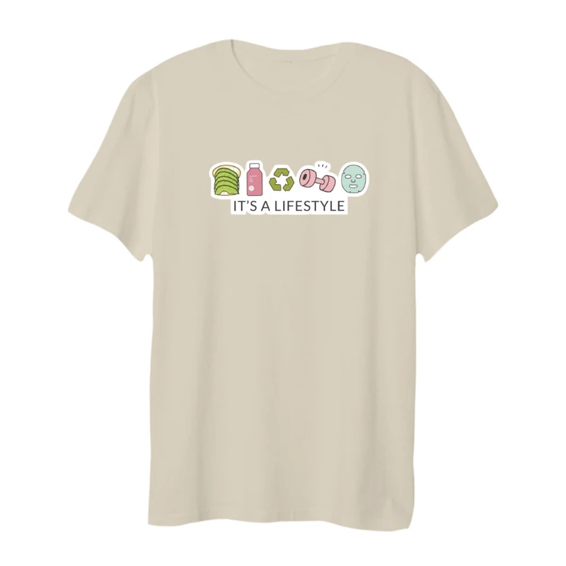 تی شرت لانگ زنانه مدل لایف استایل