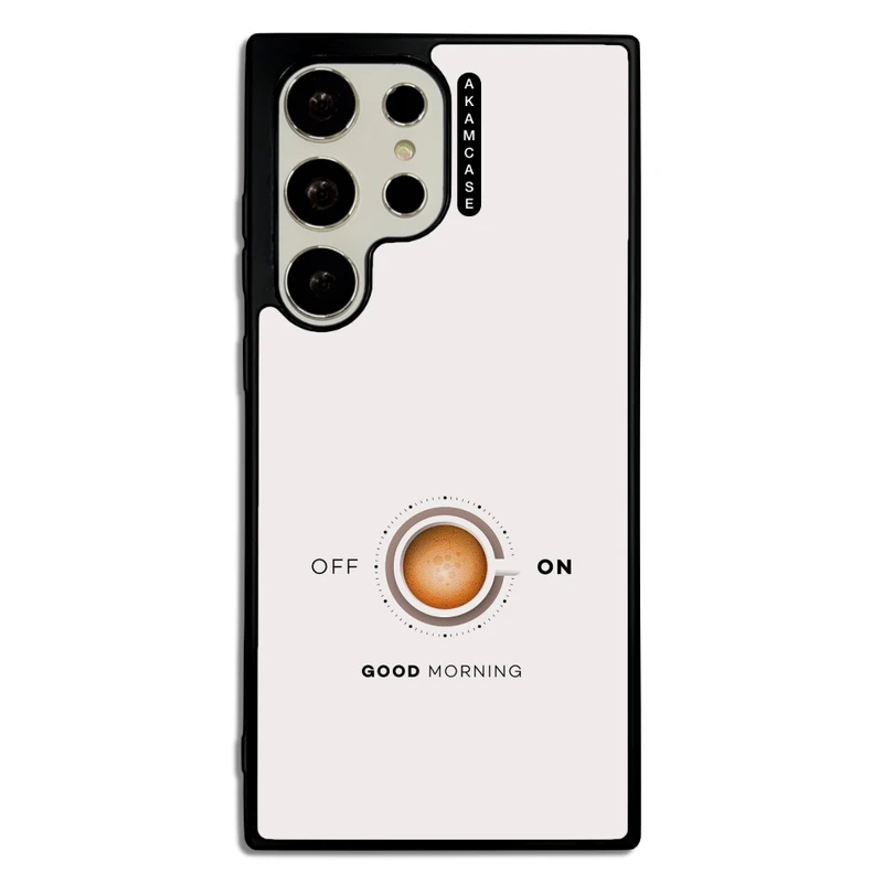 کاور آکام مدل AMC-WSGS23U-COFFEE-13 مناسب برای گوشی موبایل سامسونگ Galaxy S23 Ultra