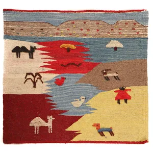 گلیم دستبافت مدل قشقایی کد 141073