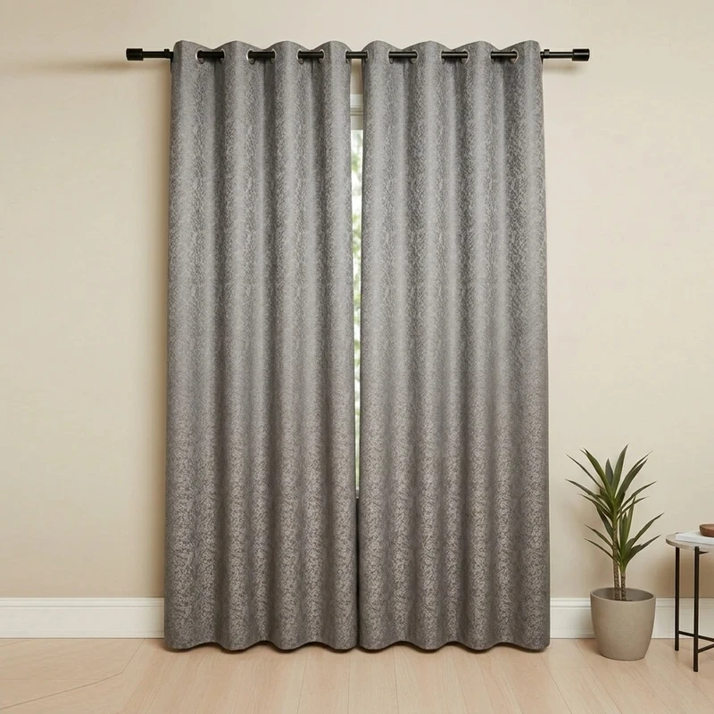 والان پرده مدل ساتن پتینه سایز 280x140 سانتی‌متر