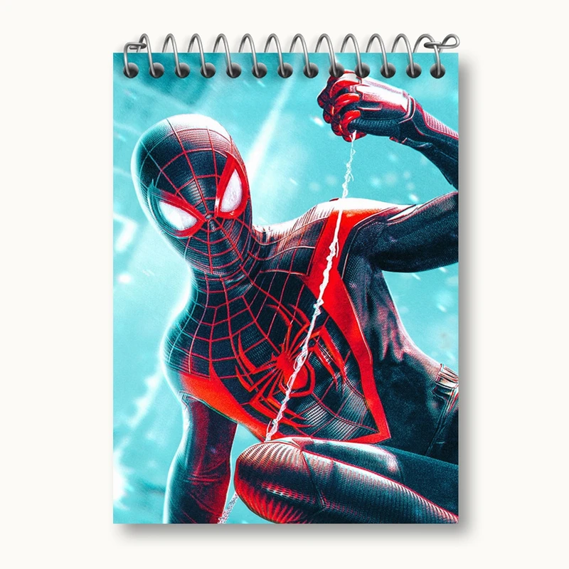 دفتر یادداشت 50 برگ خندالو مدل مرد عنکبوتی Spider Man کد 13167