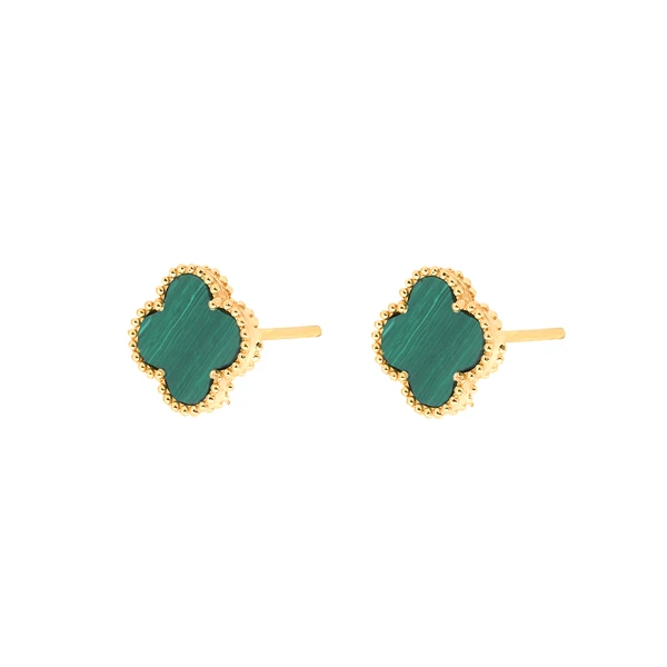گوشواره طلا 18 عیار زنانه ماوی گالری مدل ونکلیف
