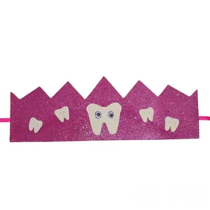 تاج تولد مدل دندونی دخترانی کد 50