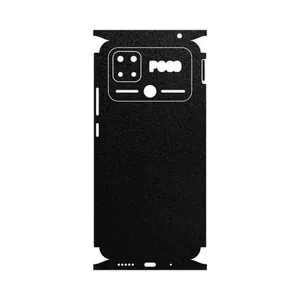 MAHOOT Black-Suede-FullSkin Cover Sticker for Xiaomi Poco C40