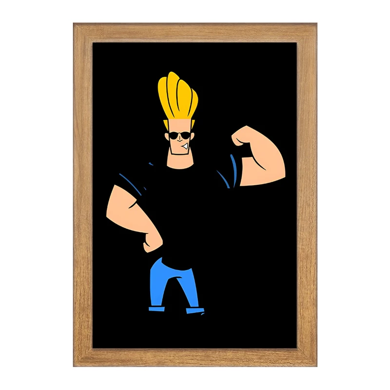 تابلو خندالو مدل جانی براوو (Johnny Bravo) کد F8863