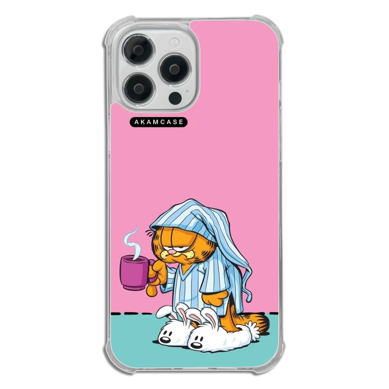 کاور آکام مدل AMC-WTA13PROMAX-GARFIELD14 مناسب برای گوشی موبایل اپل iPhone 13 Pro Max