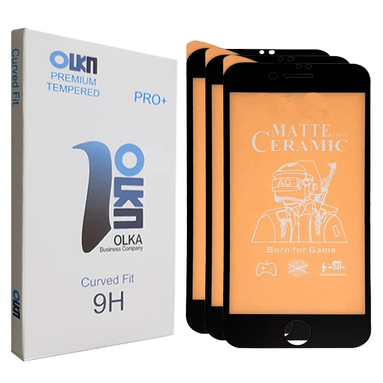  محافظ صفحه نمایش مات الکا مدل +PRO مناسب برای گوشی موبایل اپل Iphone 7 بسته سه عددی