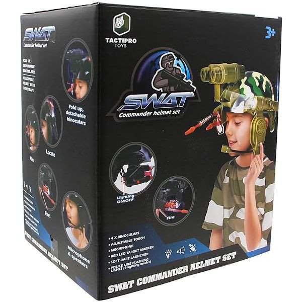 کلاه ایفای نقش مدل پلیس چراغ قوه دار