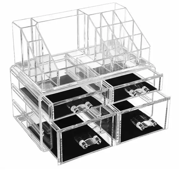 استند لوازم آرایشی مدل 4 کشو یک طبقه کد 89725