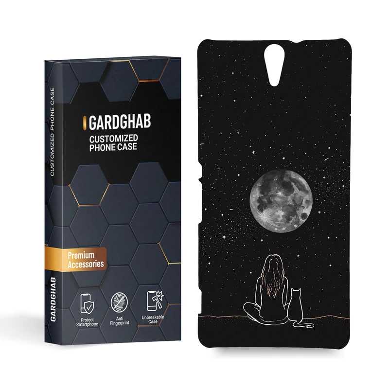 کاور گارد قاب مدل دخترانه مناسب برای گوشی موبایل سونی c5