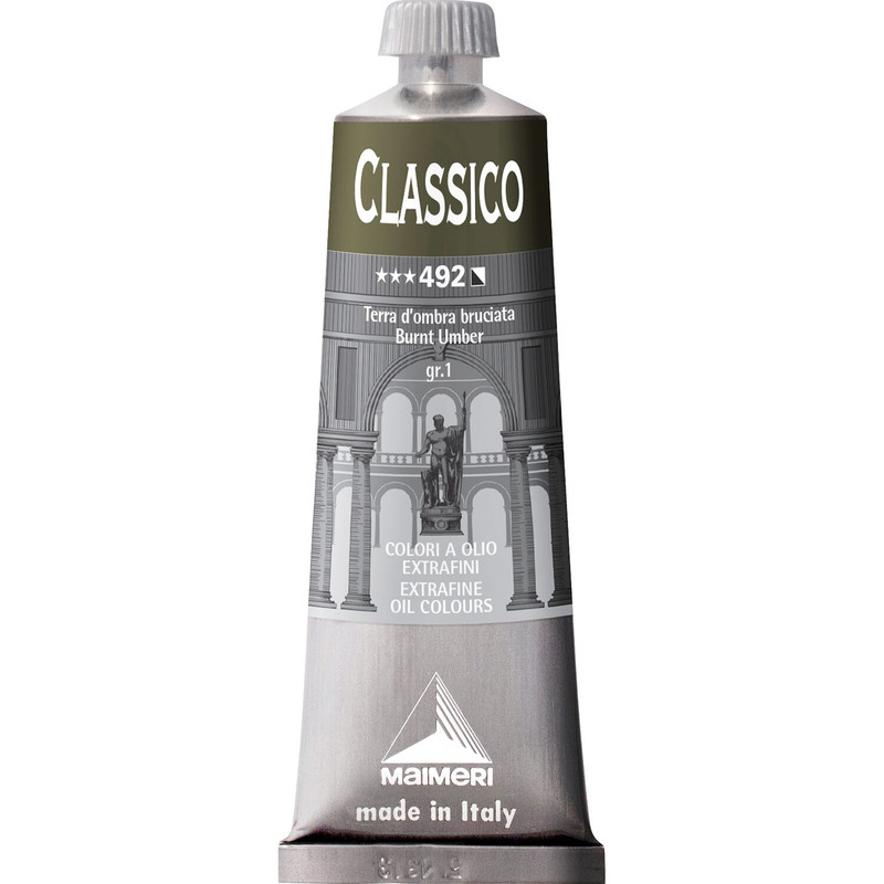 رنگ روغن مایمری مدل Classico کد 492 حجم 60 میلی لیتر