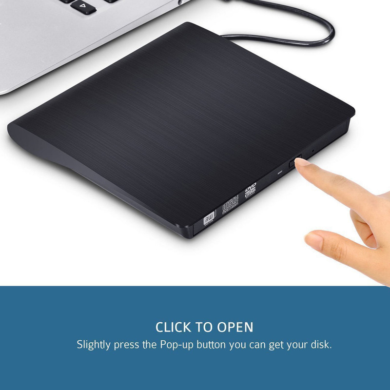 قاب تبدیل درایو DVD اینترنال به اکسترنال مدل 9.5-usb 2.0