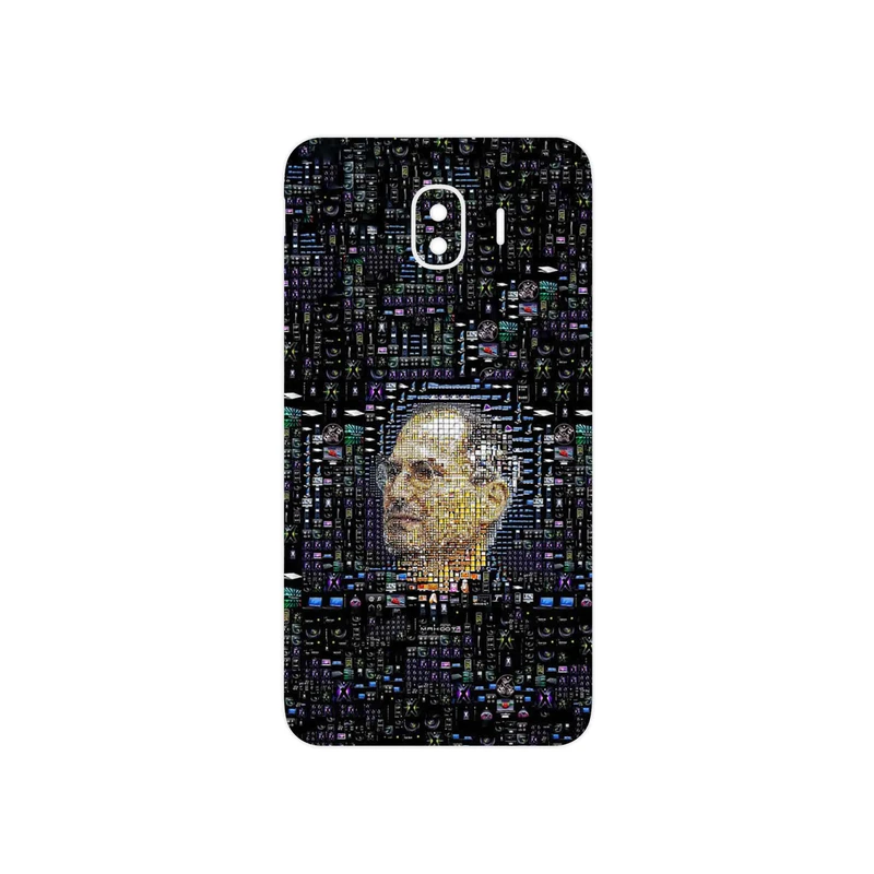 برچسب پوششی ماهوت مدل Collage of Steve Jobs 2 مناسب برای گوشی موبایل سامسونگ Galaxy J4