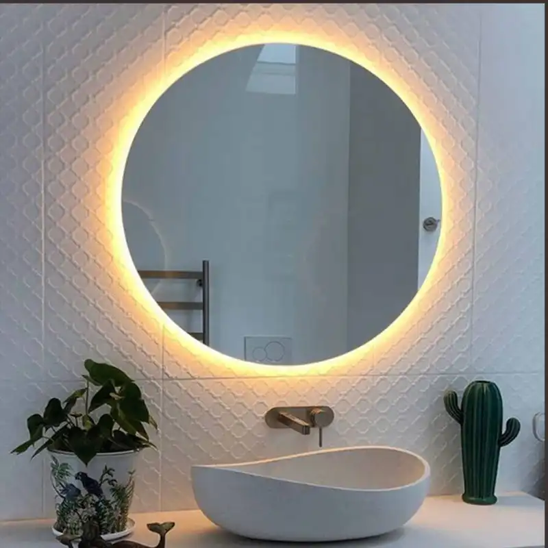 آینه سرویس بهداشتی الف طرح گرد کد BA-65