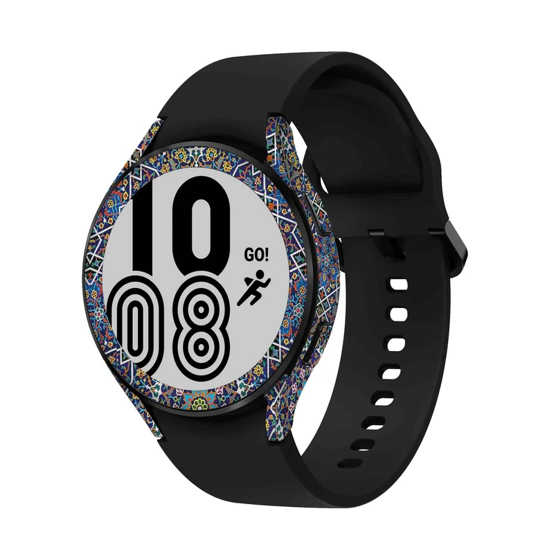  برچسب ماهوت طرح Iran-Tile6 مناسب برای ساعت هوشمند سامسونگ Watch4 44mm