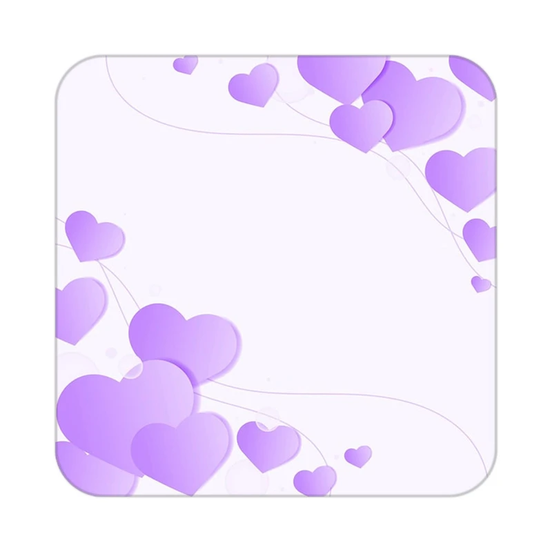 زیر لیوانی کاکتی طرح عاشقانه مدل mp40885