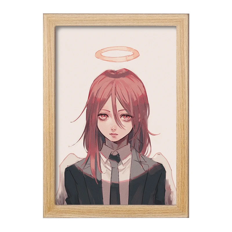 تابلو خندالو مدل انجل انیمه مرد اره ای Chainsaw Man  کد 22337