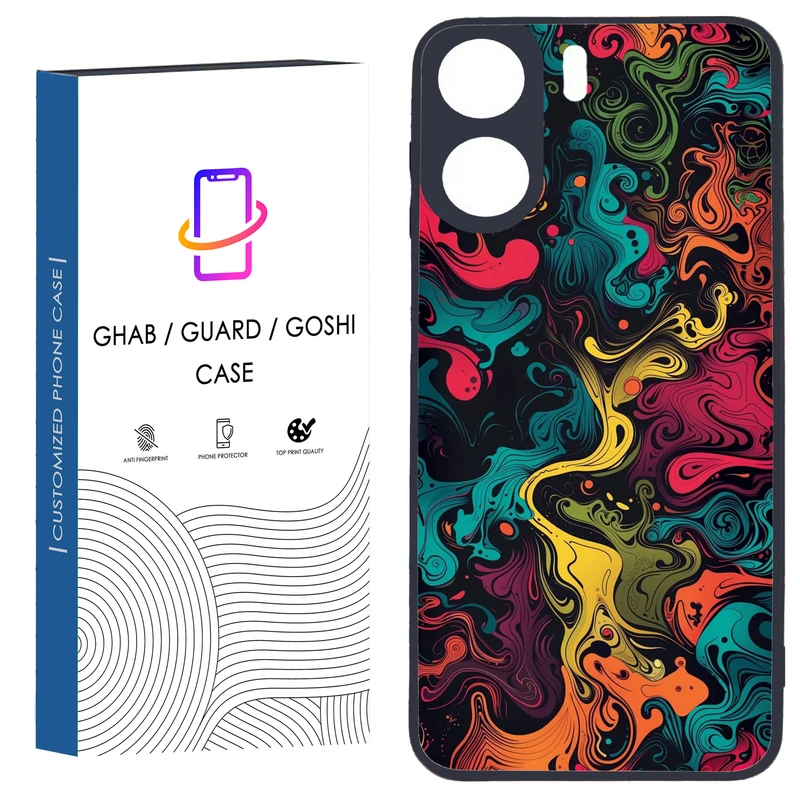 کاور قاب گارد گوشی طرح فانتزی کد 34 - TPU مناسب برای گوشی موبایل شیائومی Redmi 13C / Poco C65