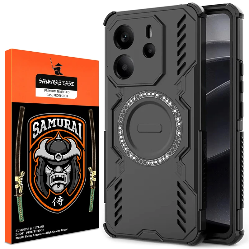 کاور سامورایی مدل Hunter مناسب برای گوشی موبایل شیائومی Redmi Note 14 4G