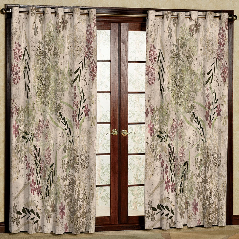 پرده مدل مخمل پانچی کد 2011T2 سایز 200x140 سانتی متر