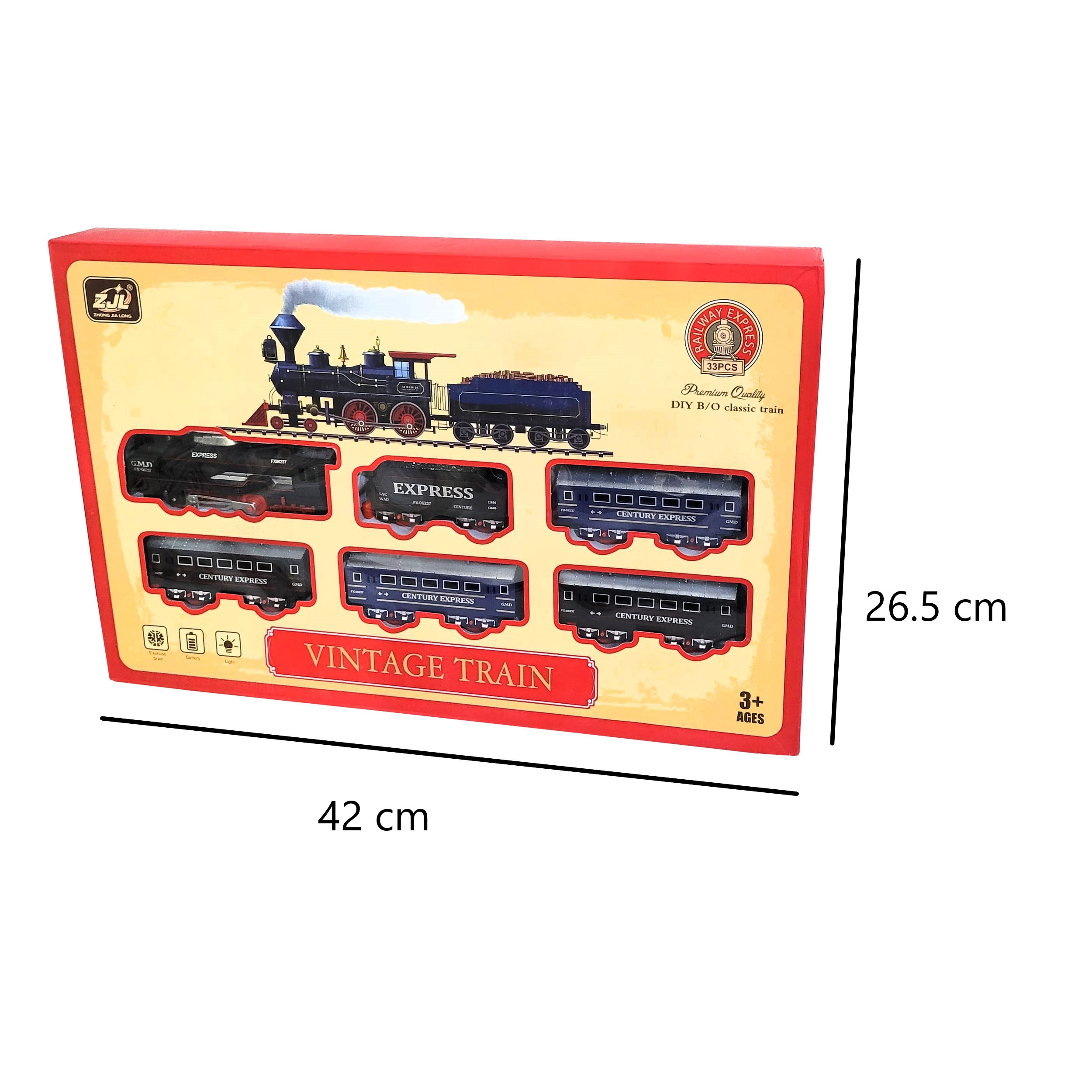 قطار بازی مدل VINTAGE TRAIN کد 20 قطار بازی مدل VINTAGE TRAIN کد 20