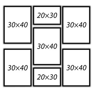 قاب عکس بکلیت مدل 215T مجموعه هفت عددی