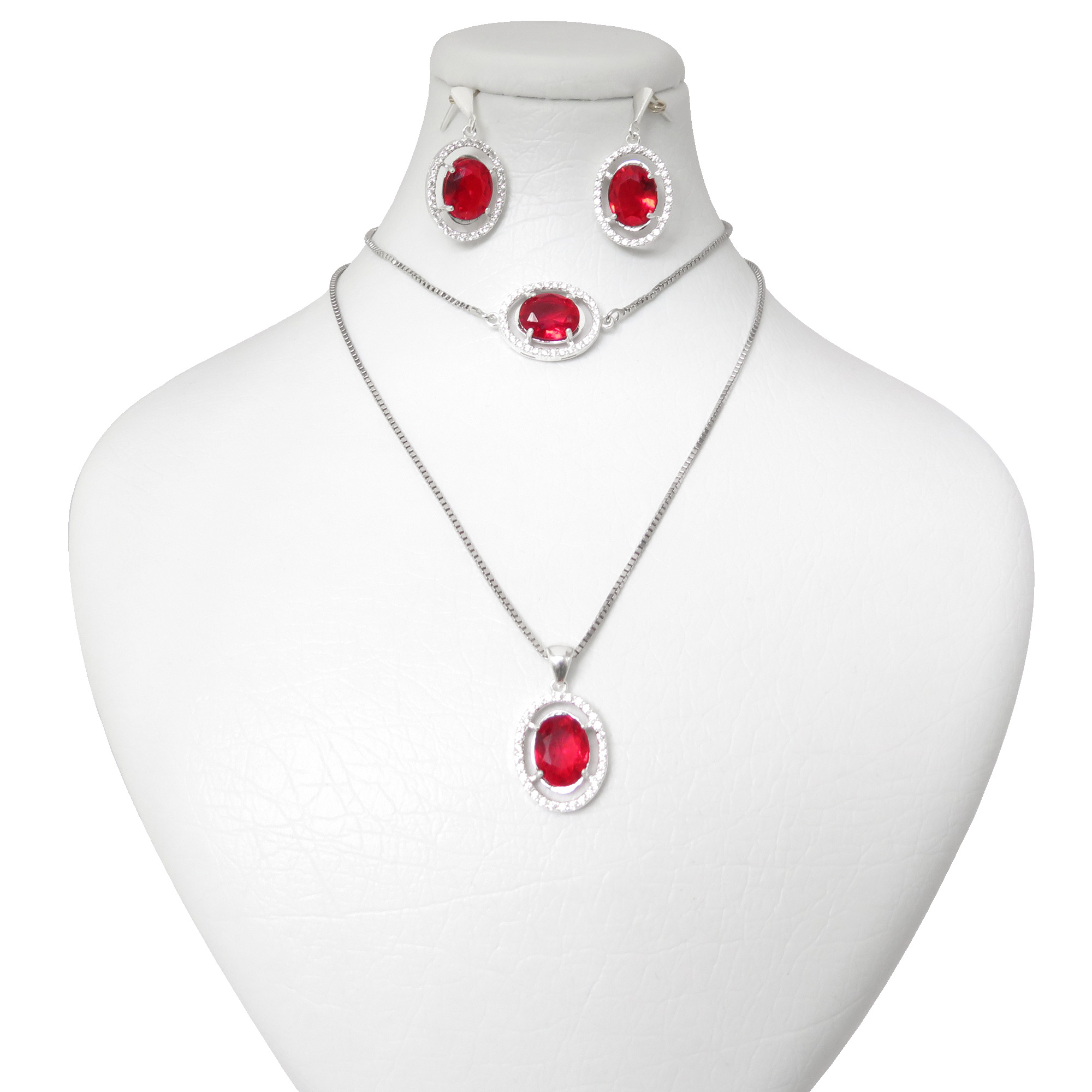 نیم ست نقره زنانه کد AV174D-S10 C5