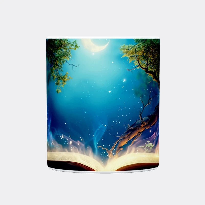 ماگ حس آمیزی طرح کتاب مدل کتابخانه کد 39