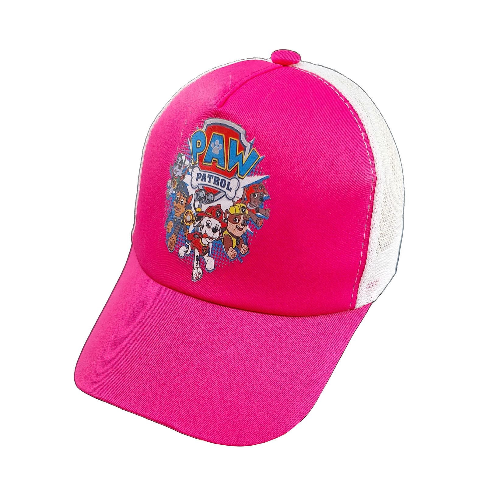 کلاه کپ بچگانه مدل سگ نگهبان کد 1227 رنگ صورتی -  - 3