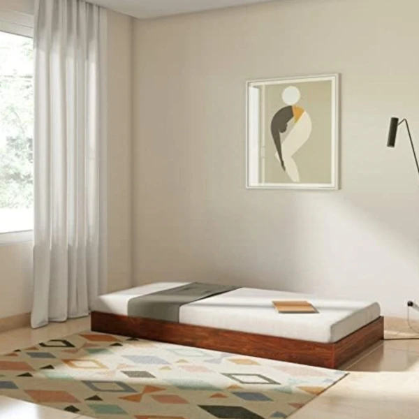 تخت خواب ام دی اف یک نفره مدل P-95 سایز 200×90 سانتی متر 