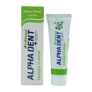 خمیر دندان آلفادنت مدل complete حجم 75 میلی لیتر