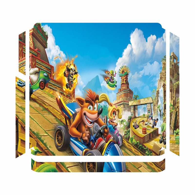 برچسب پلی استیشن 4 اسلیم مدل crash