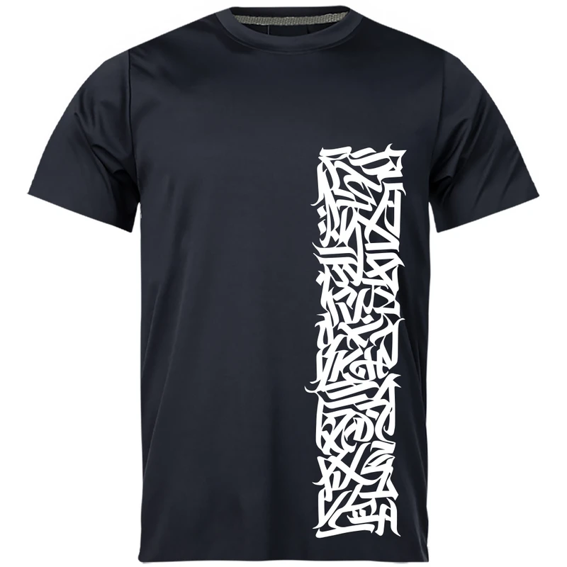 تی‌شرت آستین کوتاه مردانه مدل 1 NC1_Calligraphy