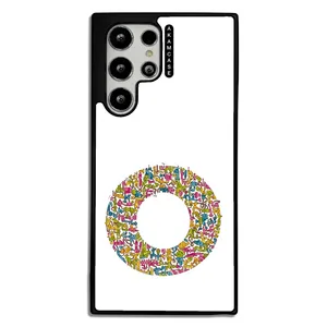 AKAM AMC-WSGS22U-ALPHADOODLEBET-15 Cover For Samsung Galaxy S22 Ultra